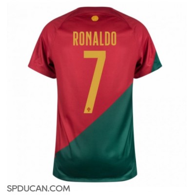 Muški Nogometni Dres Portugal Cristiano Ronaldo #7 Domaci SP 2022 Kratak Rukav
